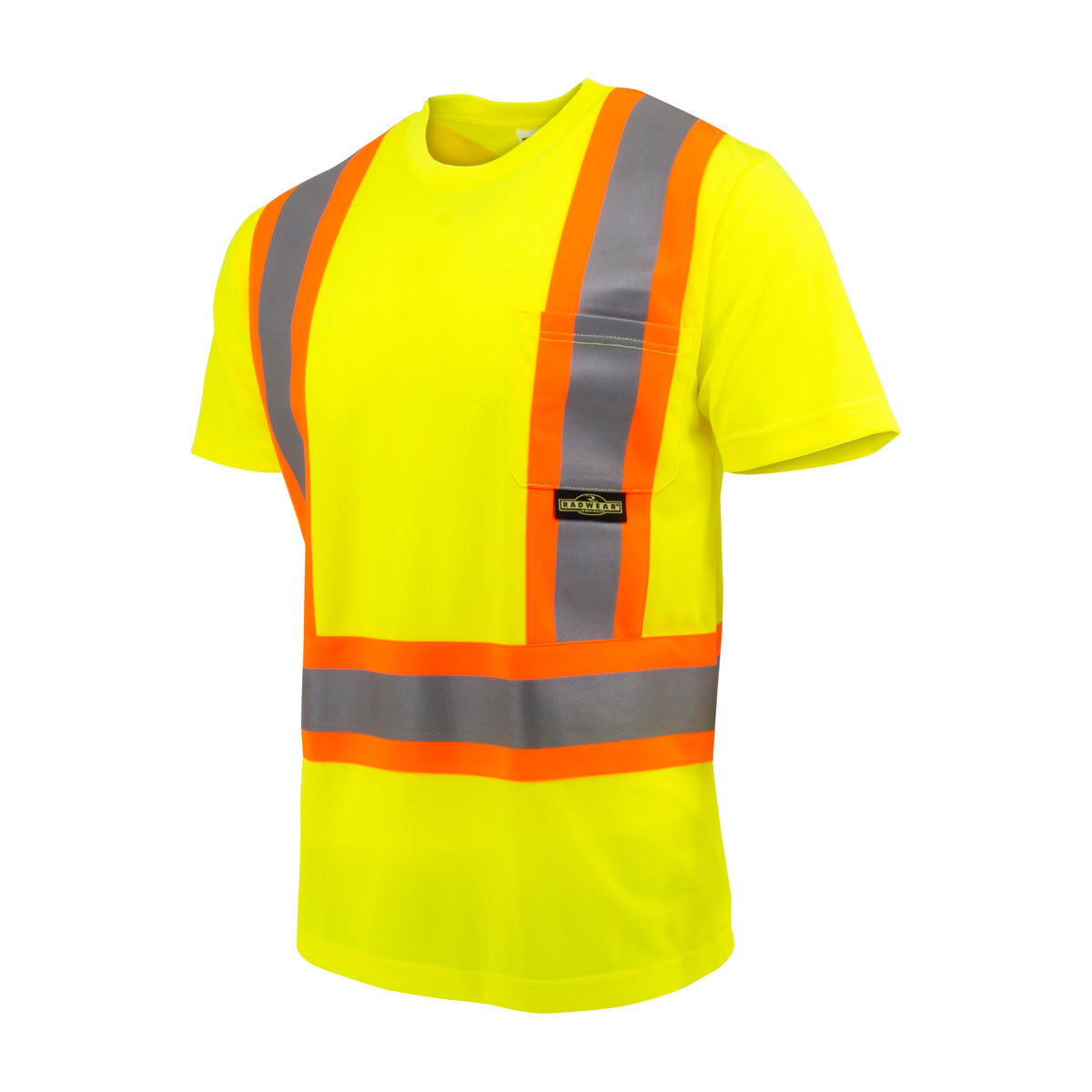ST11X Class 2 Short Sleeve Safety T-Shirt X-Back - WRYKER Construction Supply