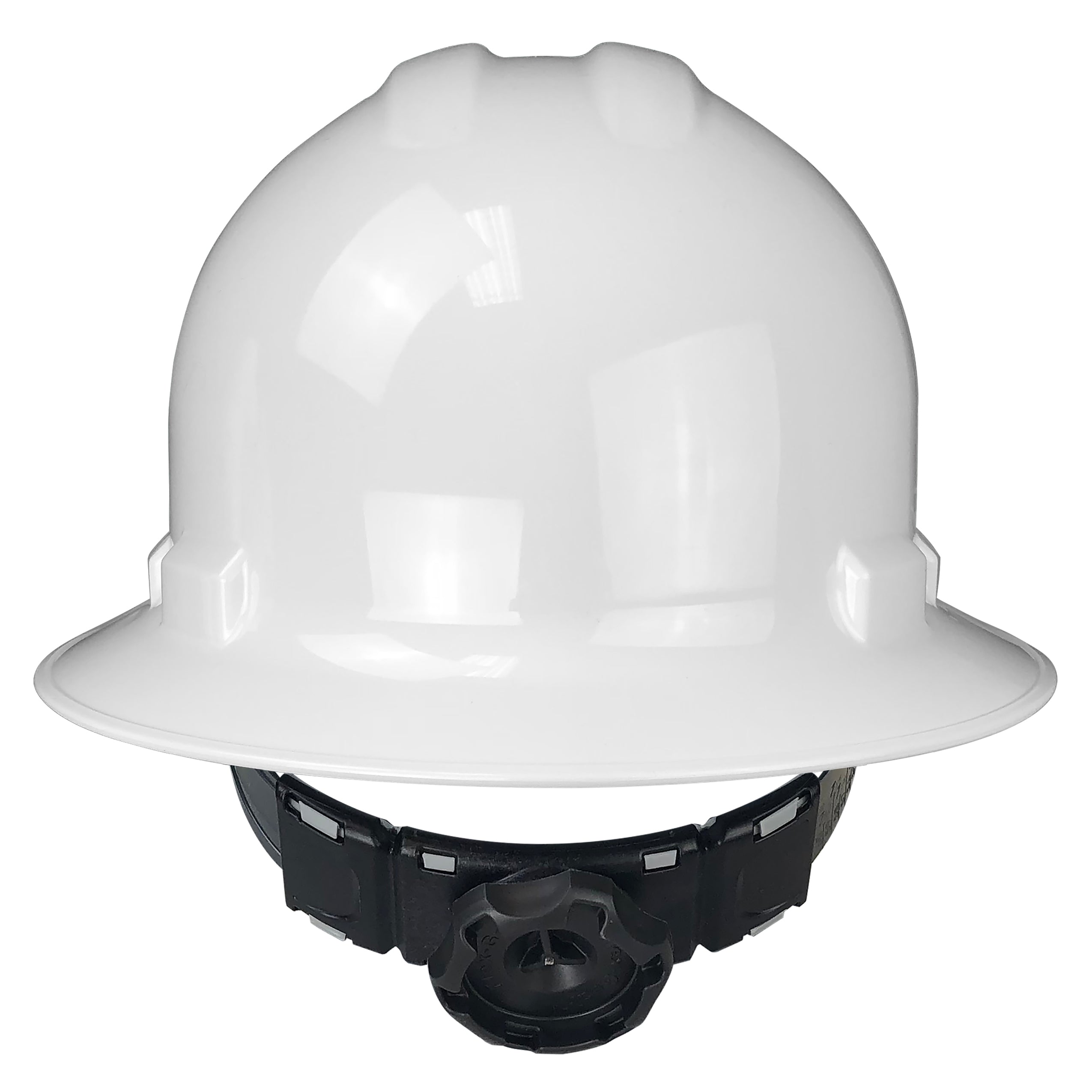 Casco de seguridad con trinquete de 4 puntos y ala completa Quartz™