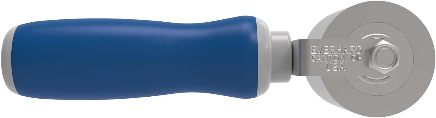 Everhard Convertible Seam Roller | 2" X 2" Steel Roller | Ergonomic Handle