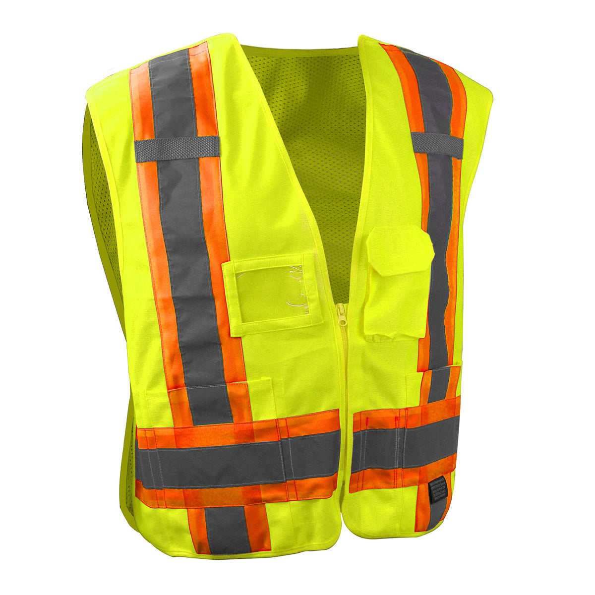SV020X-2 Heavy Duty 7-Pocket Tear Away Cruiser Vest X-Back
