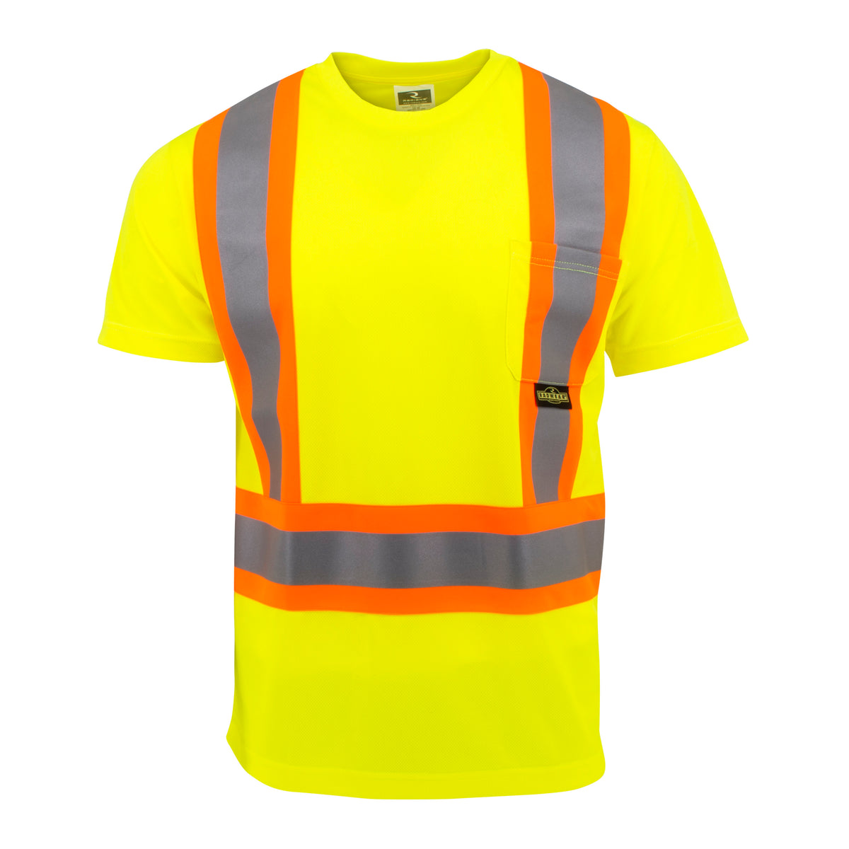 ST11X Class 2 Short Sleeve Safety T-Shirt X-Back - WRYKER Construction Supply