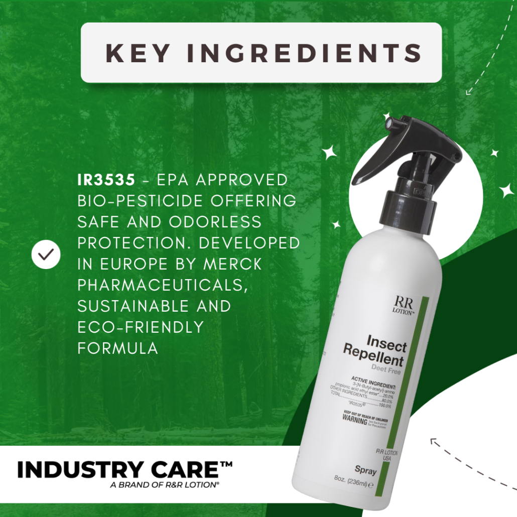 Deet Free Insect Repellant Spray (8oz Bottle)