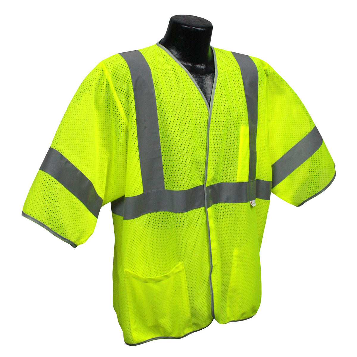 5ANSI Class 3 Economy 3.5oz Mesh Vest - WRYKER Construction Supply