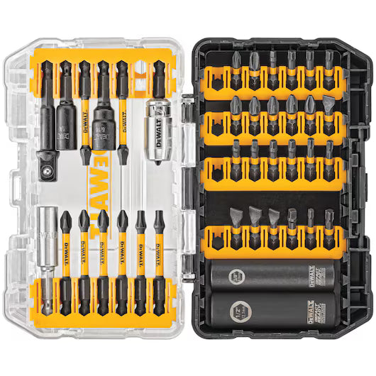 DeWALT DWA2NGFT40IR FlexTorq® IMPACT READY® Screwdriving Bit Sets with ToughCase®+ System