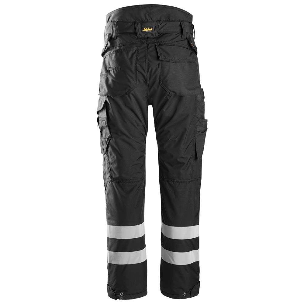 Snickers U6619 AllroundWork Insulated Work Pants (Black) - WRYKER Construction Supply