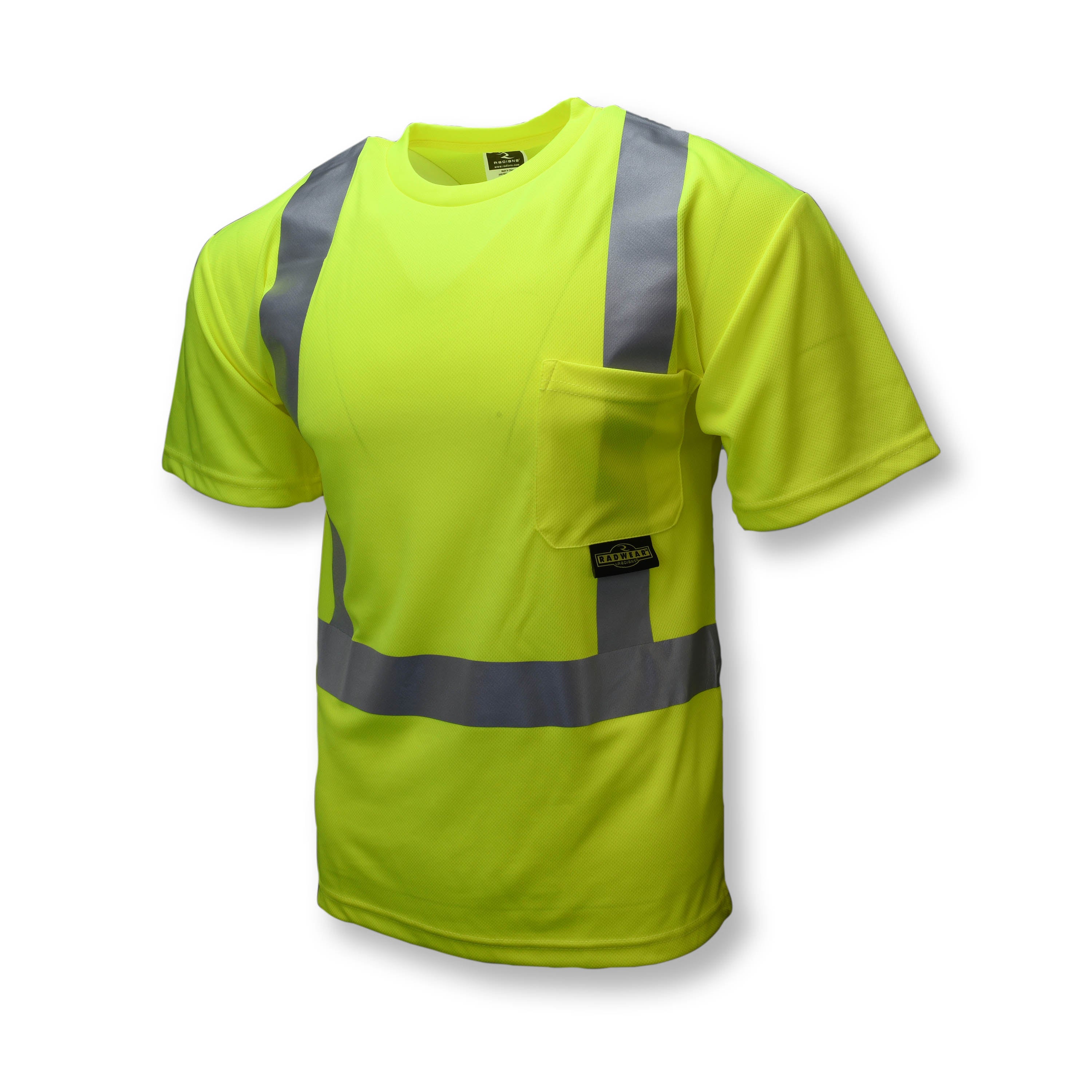 Max-Dri Short Sleeve T-Shirt Class 2 Moisture Wicking w/2" Tape