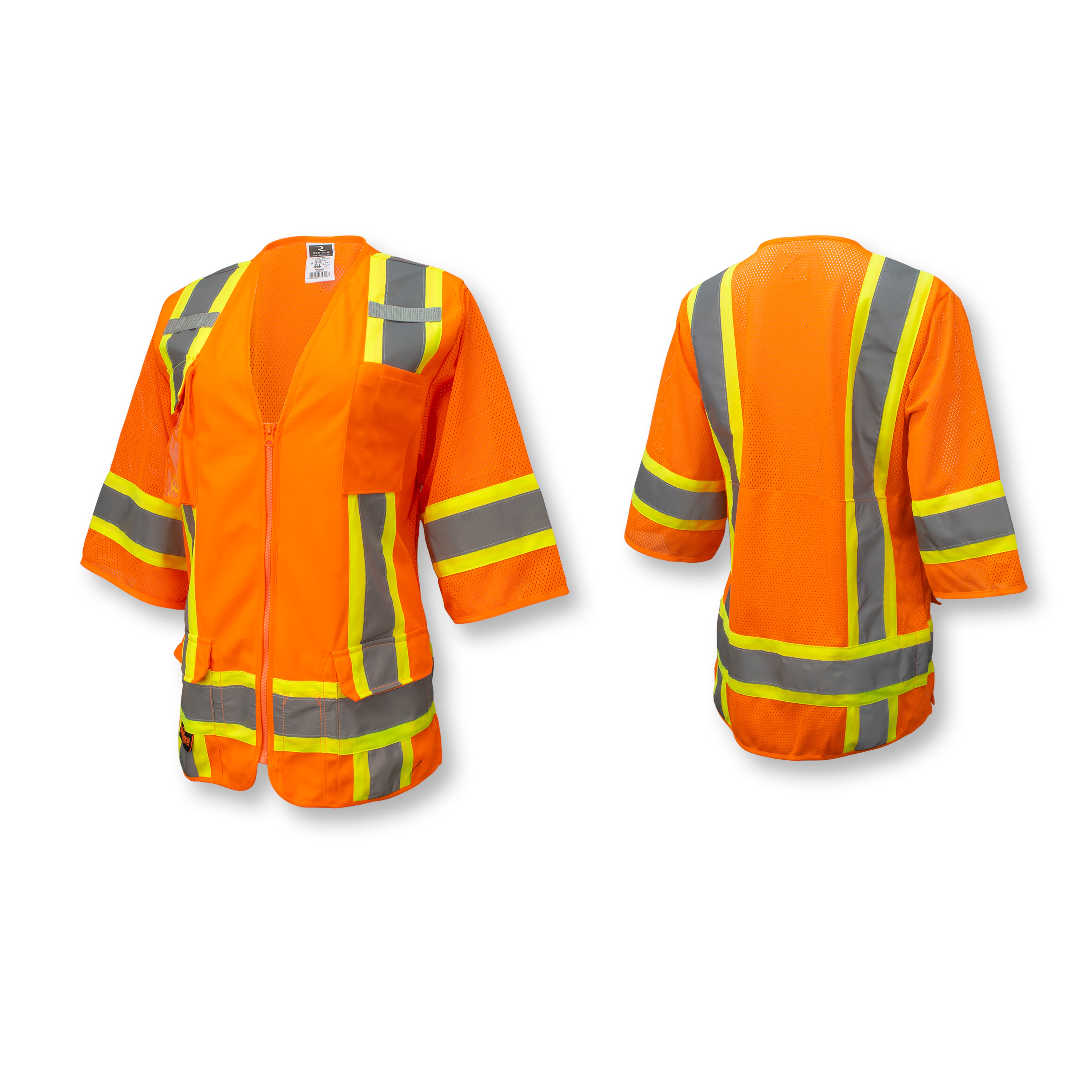 SV63W Chaleco de seguridad para mujer Surveyor tipo R Clase 3 de dos tonos