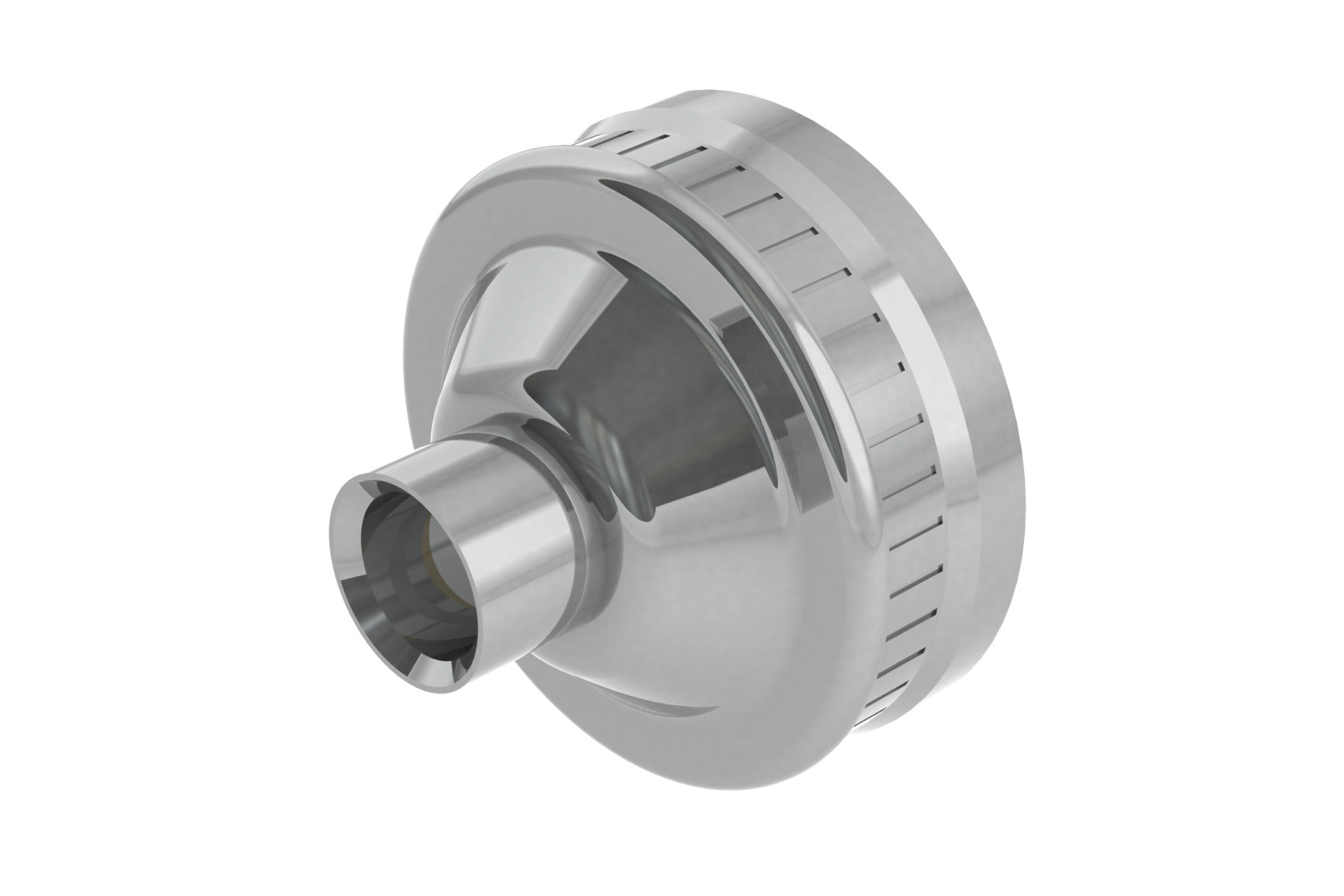 2" Threaded Steel Front Cap for Standard Metal Nozzles