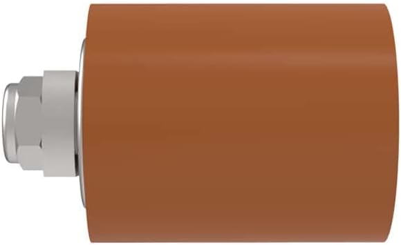 Everhard Seam Roller | 1-3/4" X 1-7/16" Single Fork Silicone Roller | 5" Wood Handle