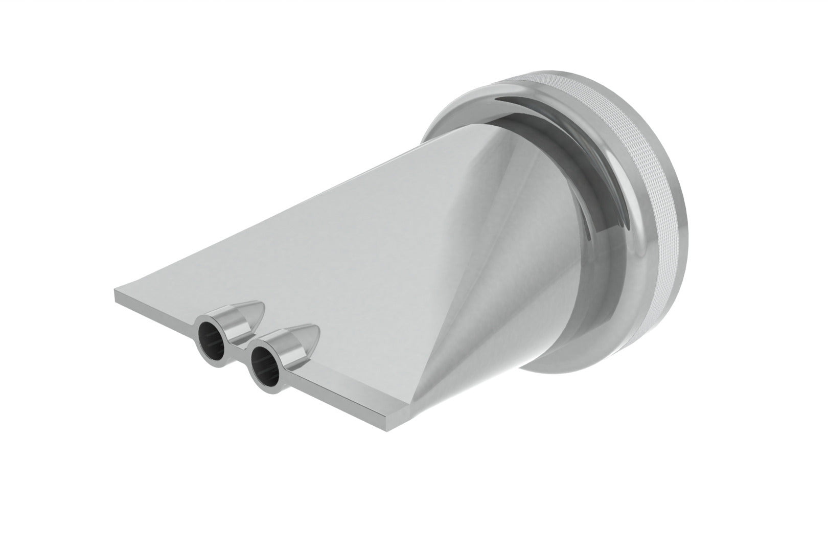 Double Bead Metal Nozzle, 3/8" Diameter x 1/2" Center - WRYKER Construction Supply