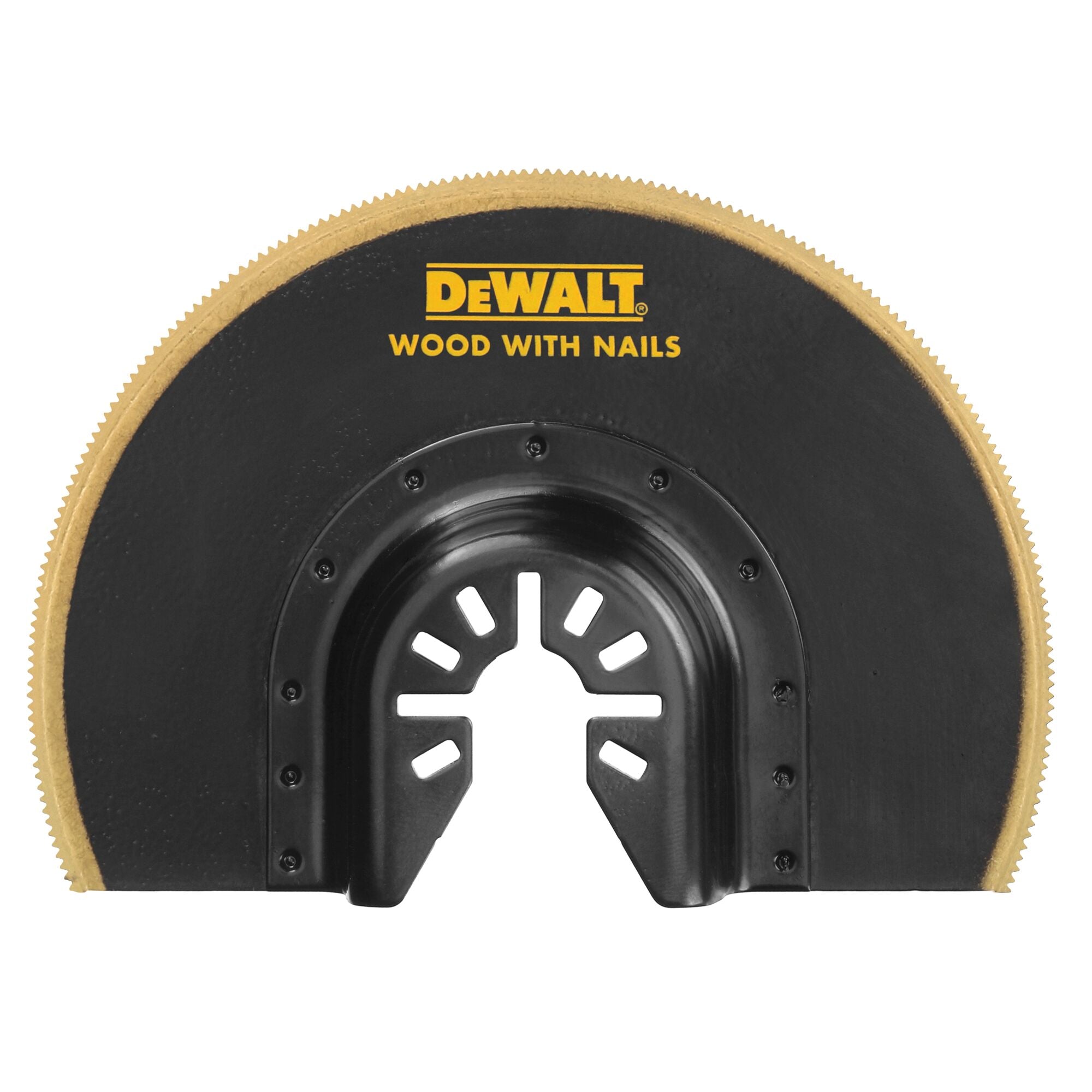 DeWALT Oscillating tool Blade Flush Cut semi-Circle Titanium