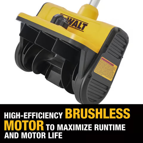 DeWALT 20V MAX* 10 in. Brushless Cordless Snow Shovel (Tool Only)
