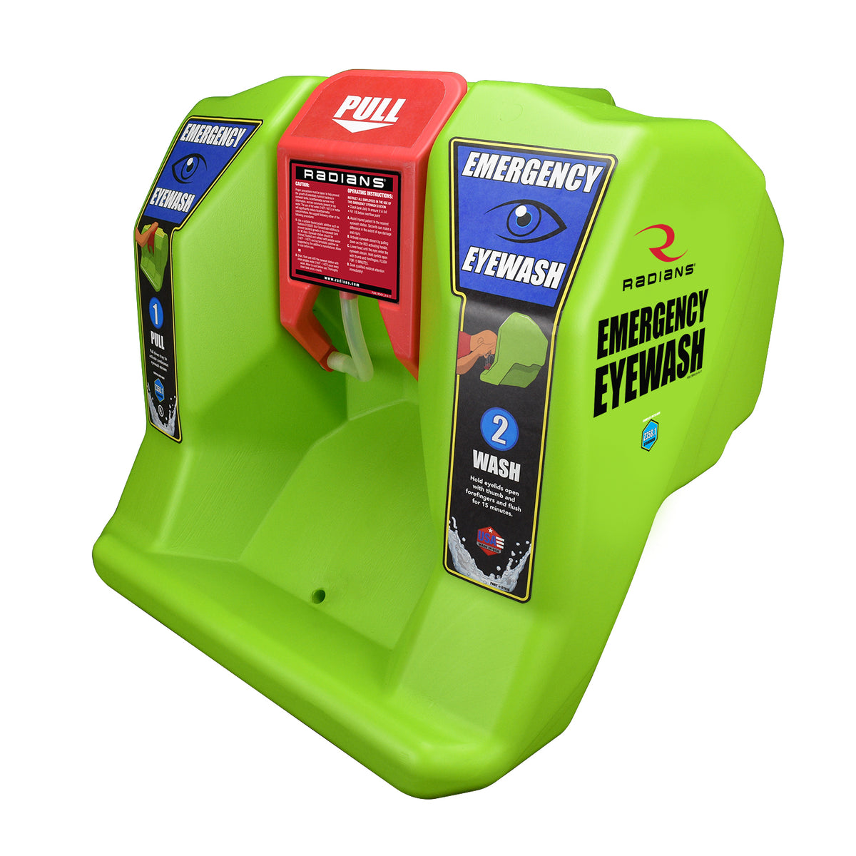 16 Gallon Emergency Eyewash Station - WRYKER Construction Supply