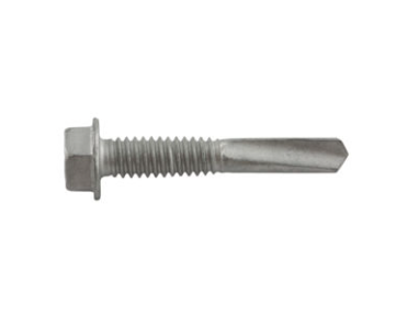 DeWALT TEK-5 DrillIt® Extended Capacity Drill Screws, #5 Point Type, 5/16" Indented Hex Washer Head Screw, Stalgard Finish - WRYKER Construction Supply