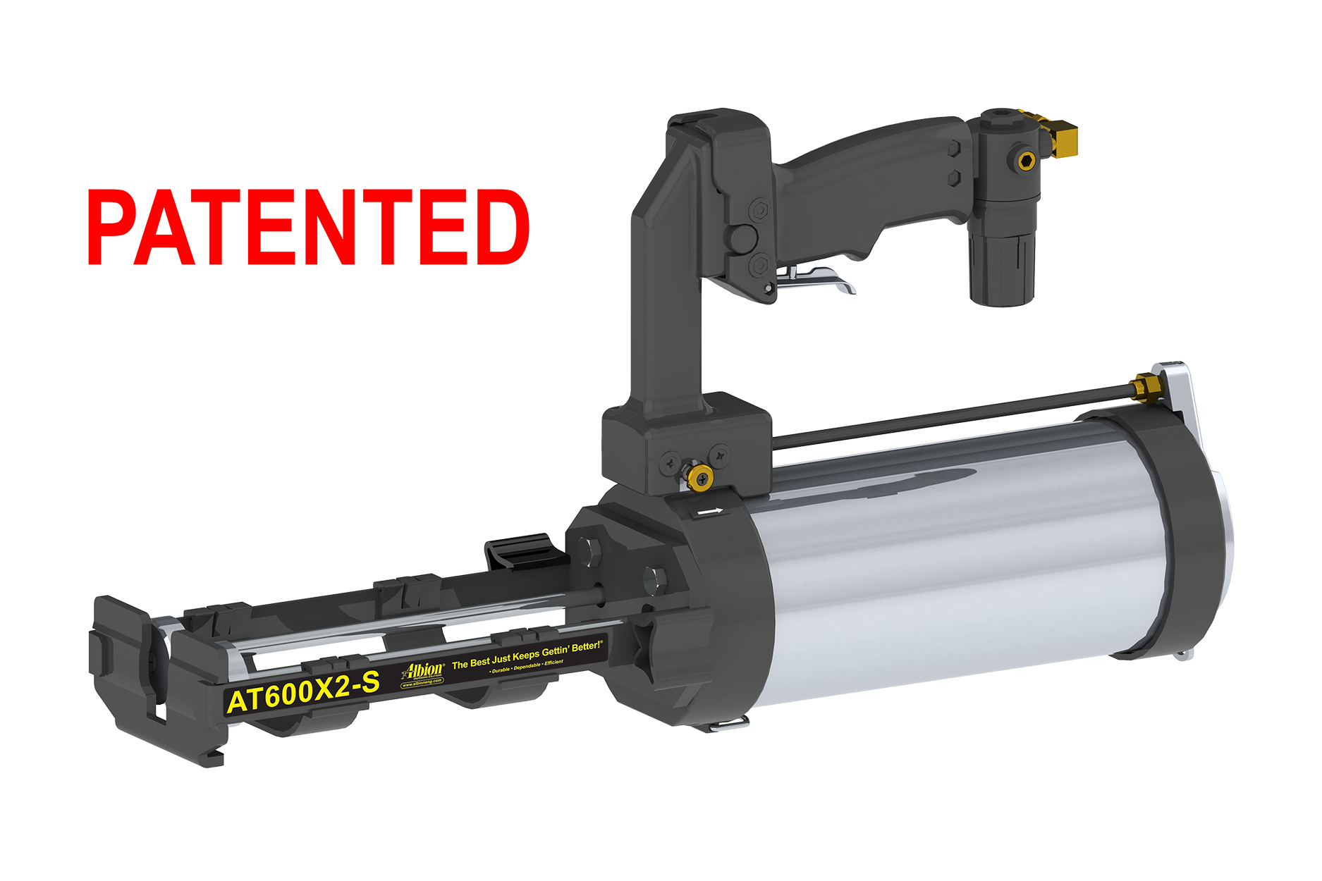 600 Series AT Line Air-Powered Multi-Component Cartridge Gun (2:1, 1:1 Suitcase Configuration)