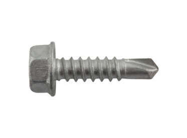 DeWALT TEK-3 DrillIt® Standard Drill Screws, #3 Point Type, 5/16" Indented Hex Washer Head, Stalgard Finish