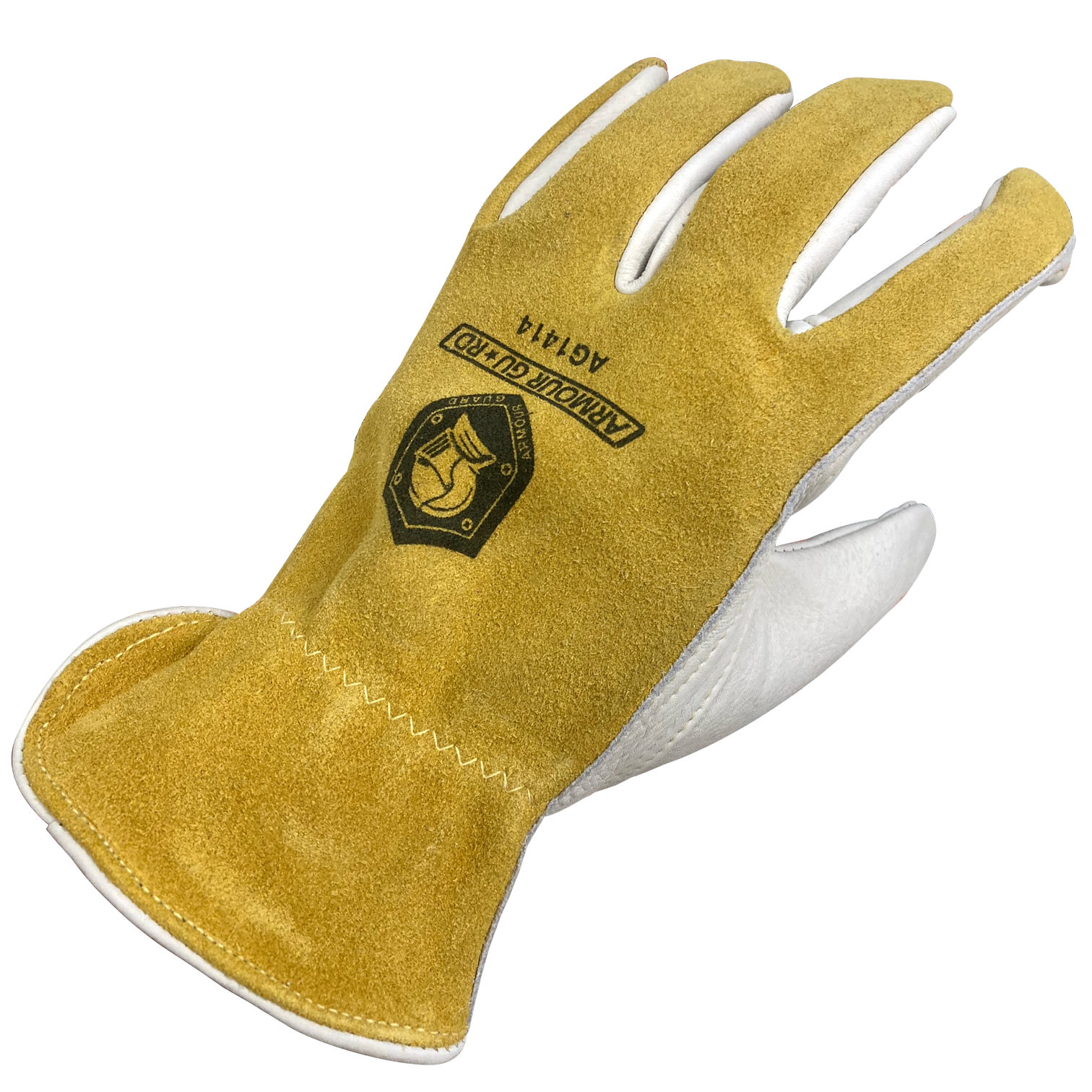 Armour Guard Top Grain Pearl Cowhide Leather Gloves
