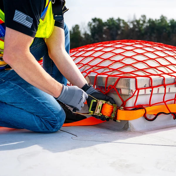 Skylight Netting System 7'X7' Complete with Strap, Hooks, and Carrying Bag