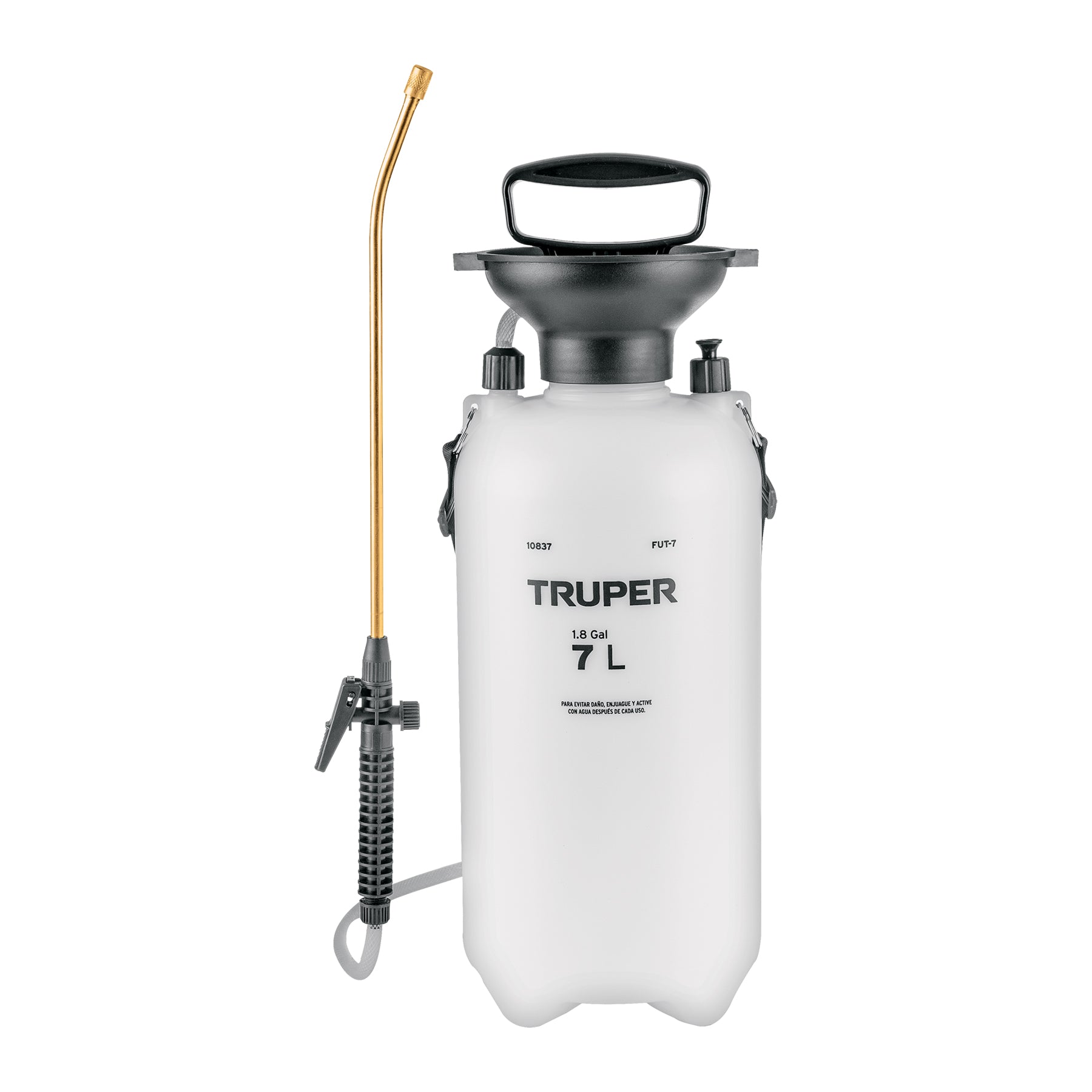 2 Gallon Sprayer Pump Pressure 38PSI 4 Foot Hose
