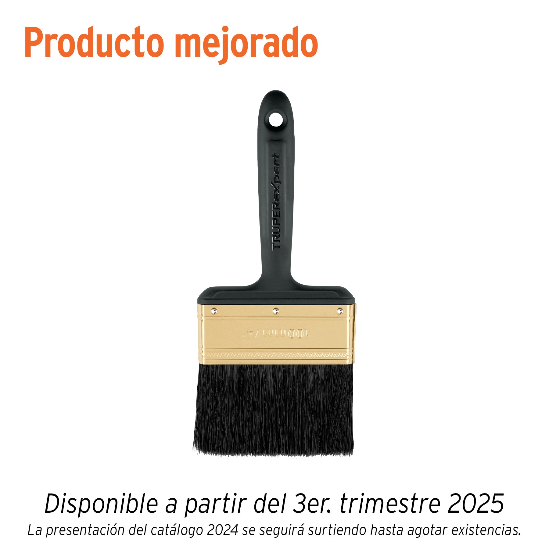 Paint Brush Professional Experts Choice 4" Plastic Handle Soft Bristles for Fine Finishing