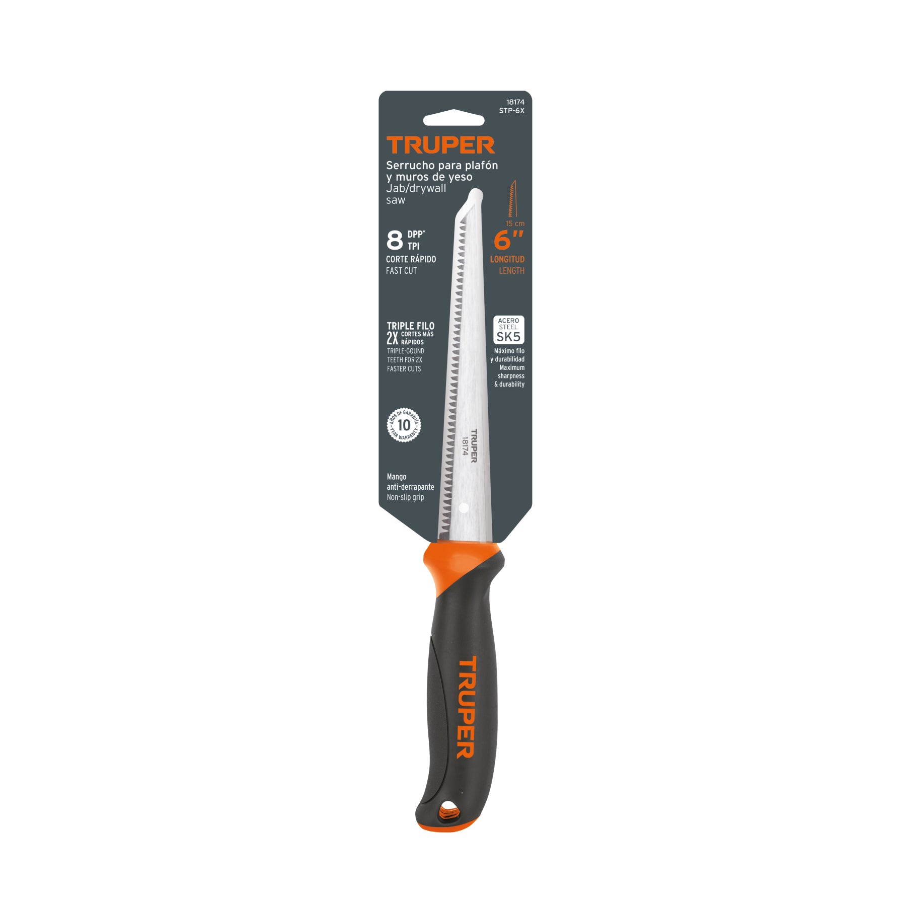 Triple Edge Drywall Saw