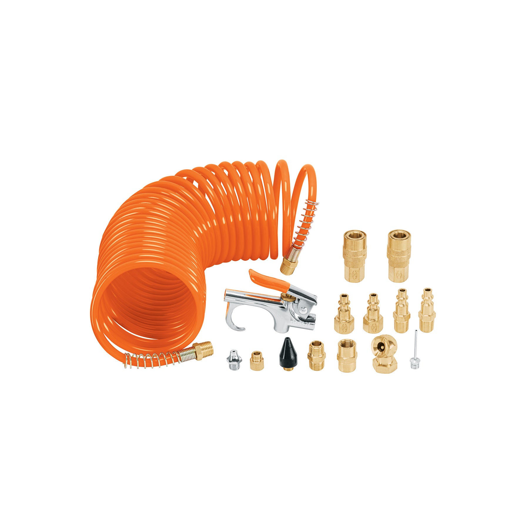 Pneumatic Blow Gun Kit with 7.5M hose and couplings Truper Air Compressor Accessories