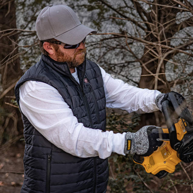 DEWALT DCHV095BD1 Men's Lightweight Heated Puffer Vest