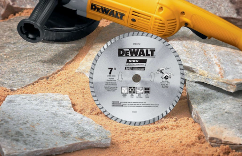 DeWALT Masonry Blade 7" Turbo Blade 5/8" Bore Diamond DW4712