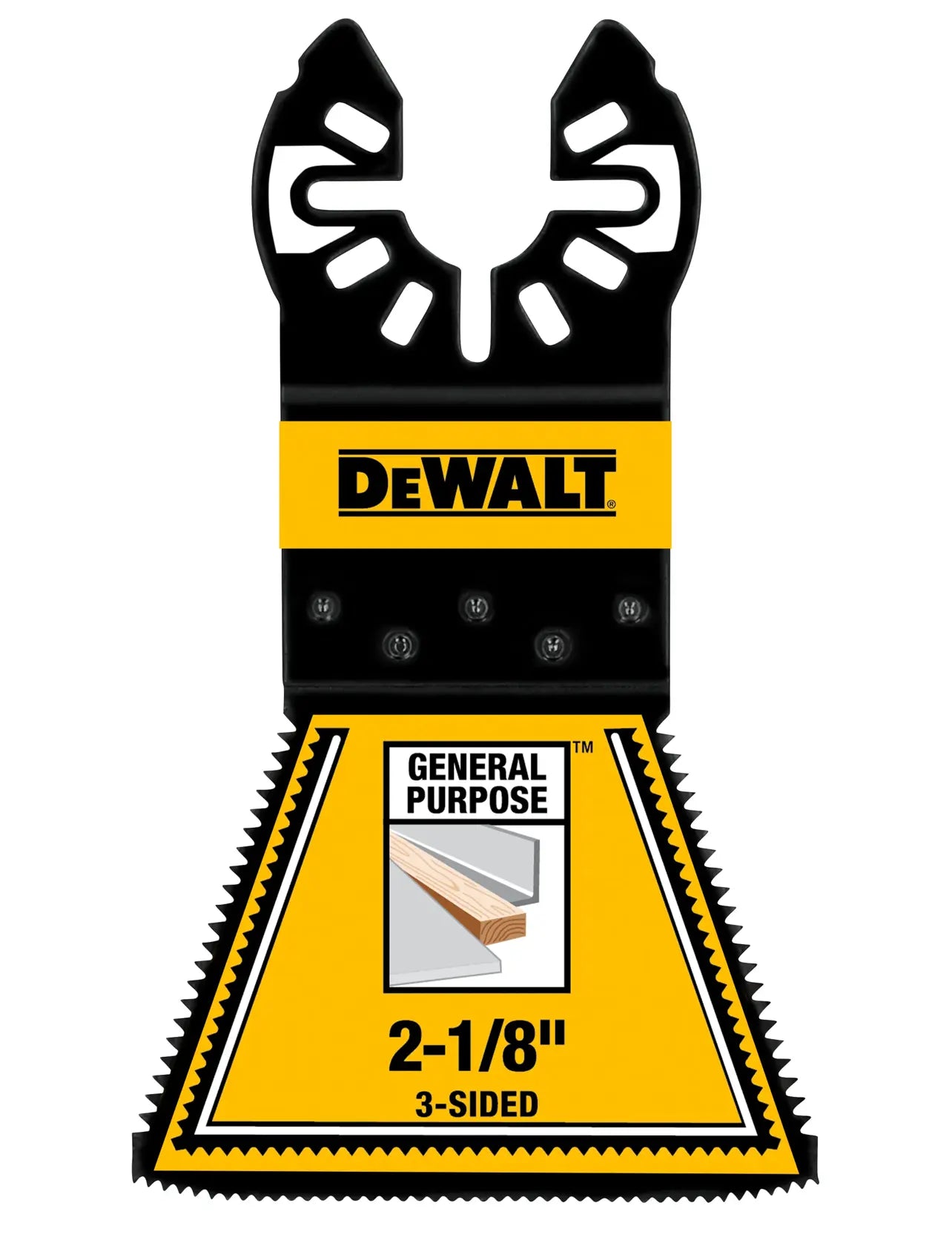 DeWALT Oscillating tool Blade General Purpose 2 1/8" 3 Sided 3 Pack