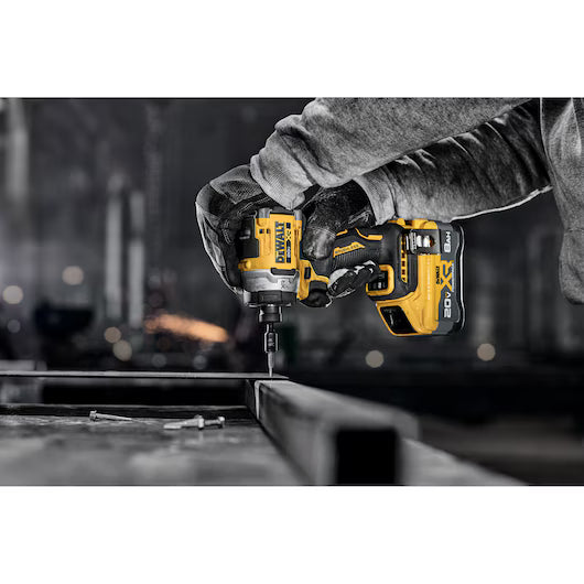 DeWALT DCF860B Max XR Impact Drill 1/4" 20 Volt Cordless, Brushless (Tool Only)
