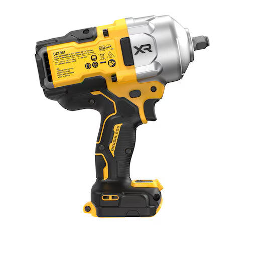 DeWALT DCF961B 20V MAX* XR® 1/2" Cordless Brushless High Torque Impact Wrench + Hog Ring Anvil (Tool Only)