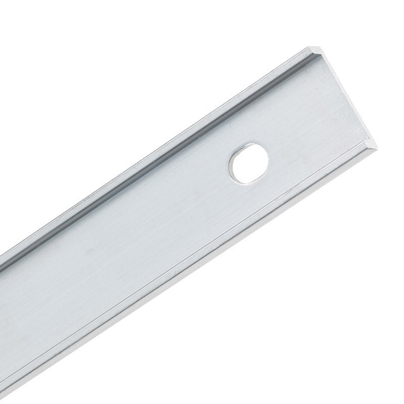 Termination Bar Extruded Aluminum Flat .09" X 1" 500' 8" On Center per Full Tube/ ***PRICED PER FT /10' MINIMUM***