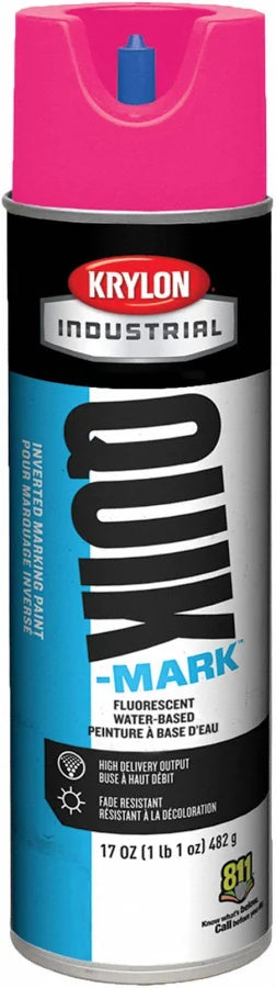 Krylon QUIK-MARK™ Water-Based Inverted 20oz Spray Can Marking Paint