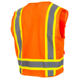 Radians SV6-2ZOM Class 2 Orange Performance Safety Vest