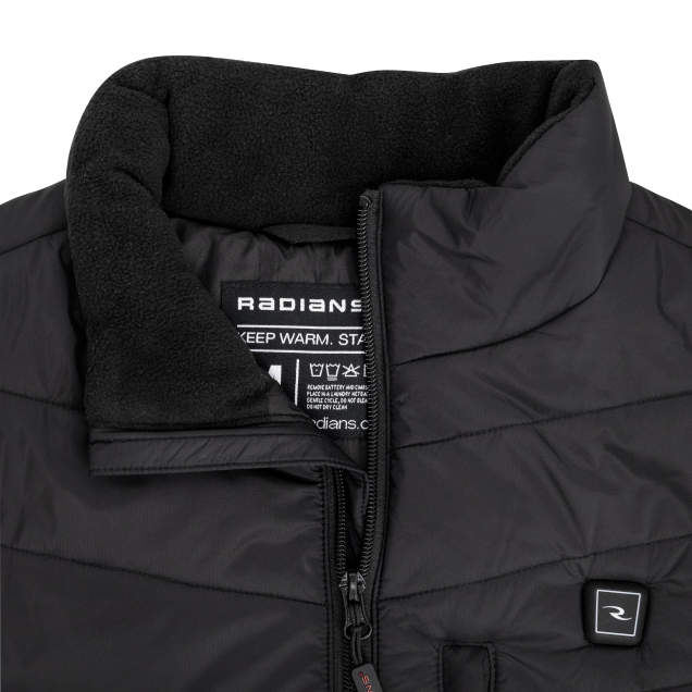 Radians Heated Puffer Vest with Battery and Charger 7.2 Volt