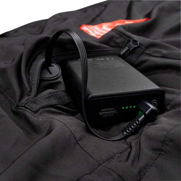 Radians Heated Puffer Vest with Battery and Charger 7.2 Volt
