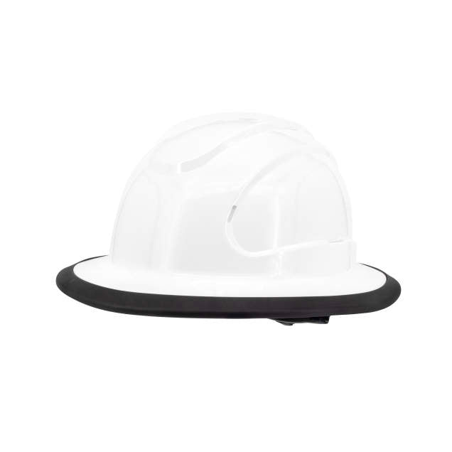 Radians RHJ6 Judge Type I Class G & E Full Brim Non-Vented Hard Hat