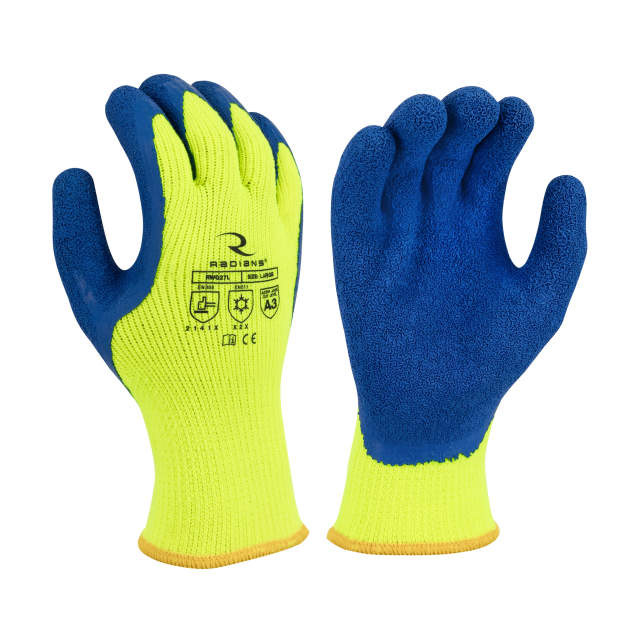 RWG27 Thermal Hi-Viz Cut 3 Yellow Work Glove Per pair