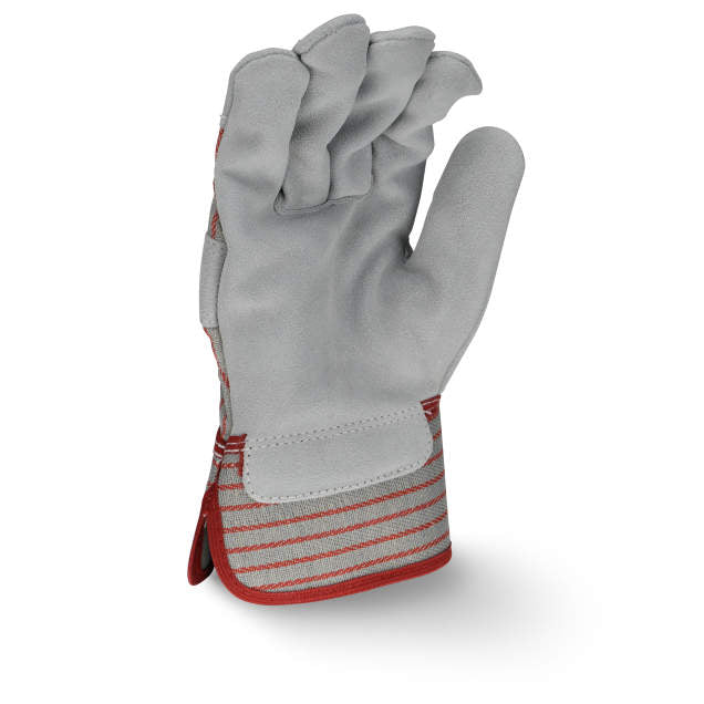 RWG3105 Fleece Lined Economy Shoulder Gray Split Leather Glove - Size L Pair