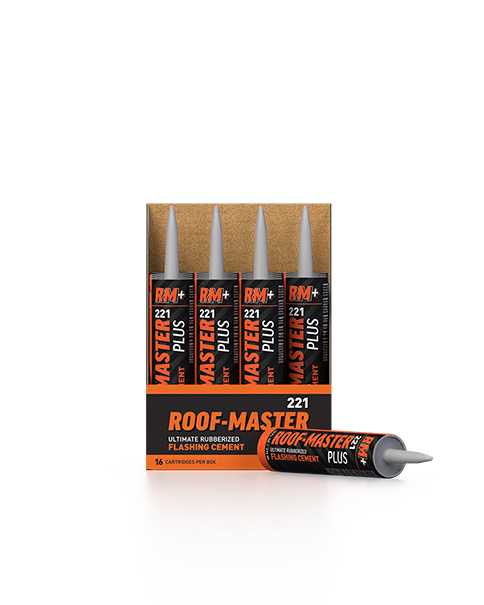 Roof Master Plus Rubberized Flashing Cement 10oz. Sausage