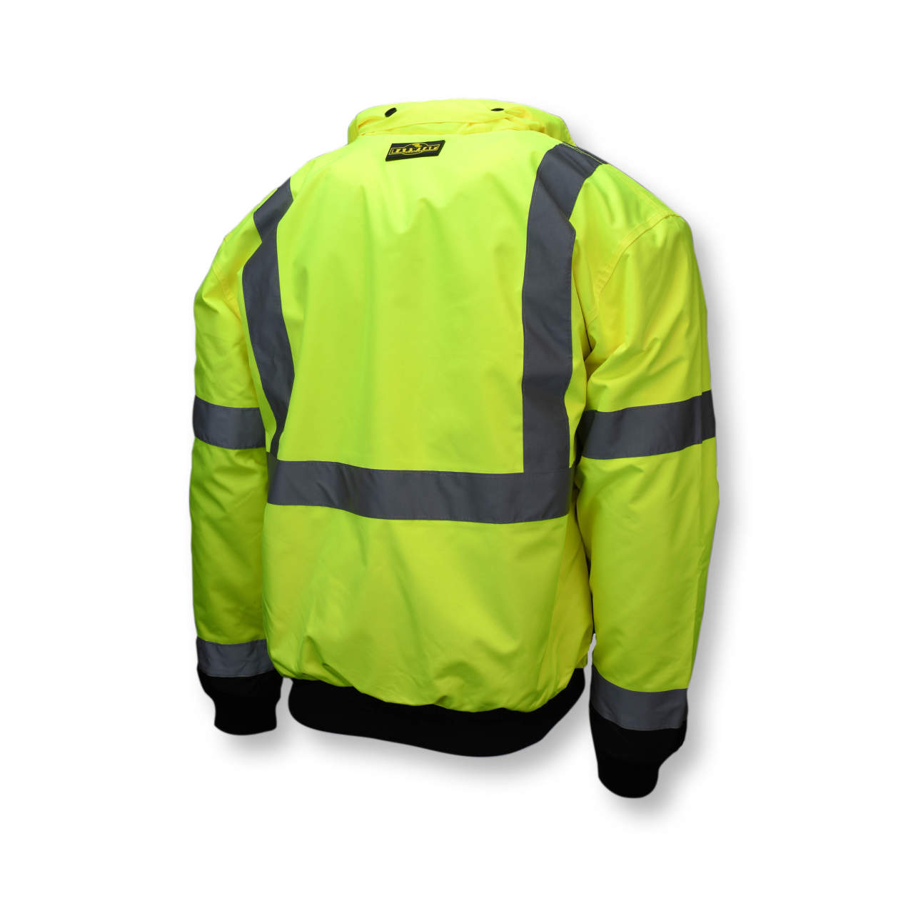 SJ110B Green Class 3 Two-in-One High Visibility Bomber Safety Jacket