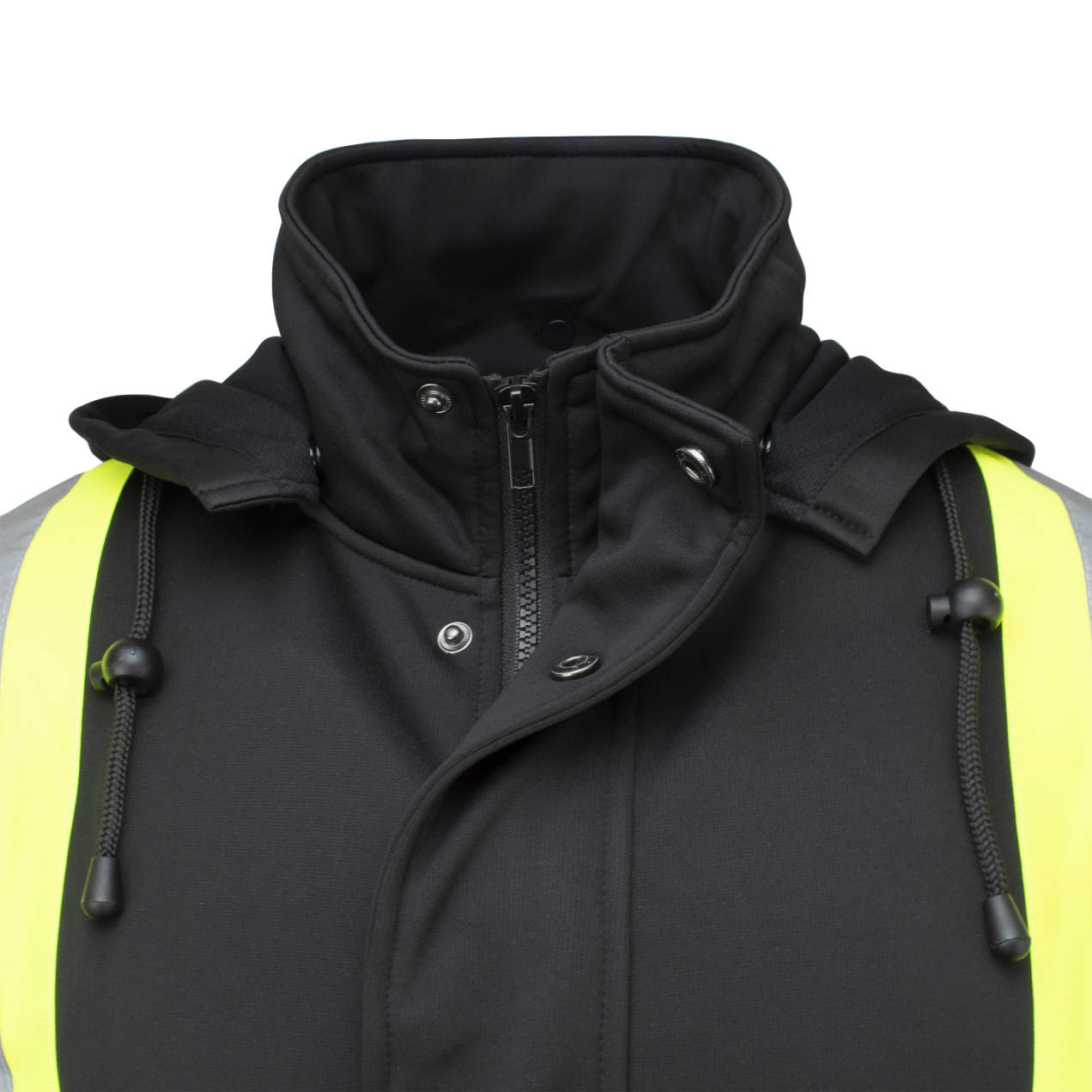 Radians SW01X-2 High Neck Zip Front X-Back Hooded Sweatshirt - WRYKER Construction Supply