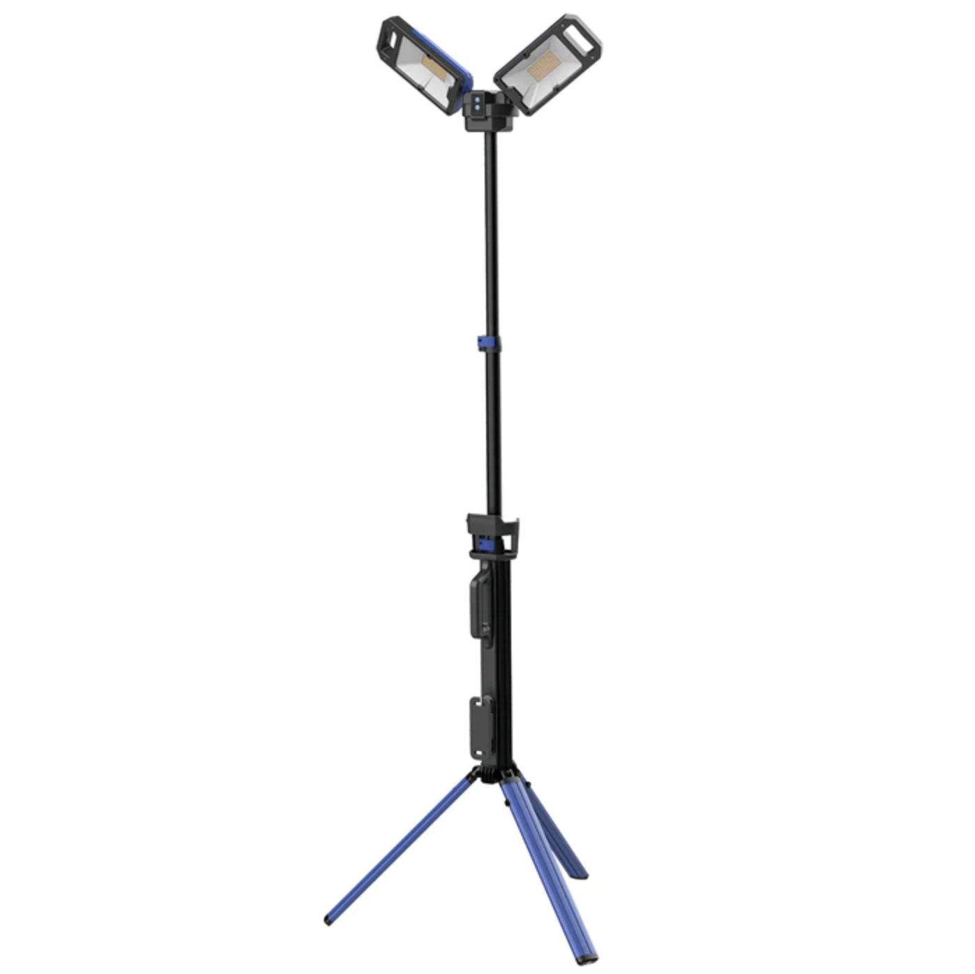 5,000 Lumen LED Rechargeable Tripod, Multiple Light Settings, Quick/Easy Foldable w/Charging Cord
