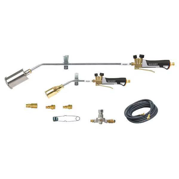 Sievert Turbo Roofer Combination Torch Kit With 3444-47 & 3460-47 Torch Assemblies