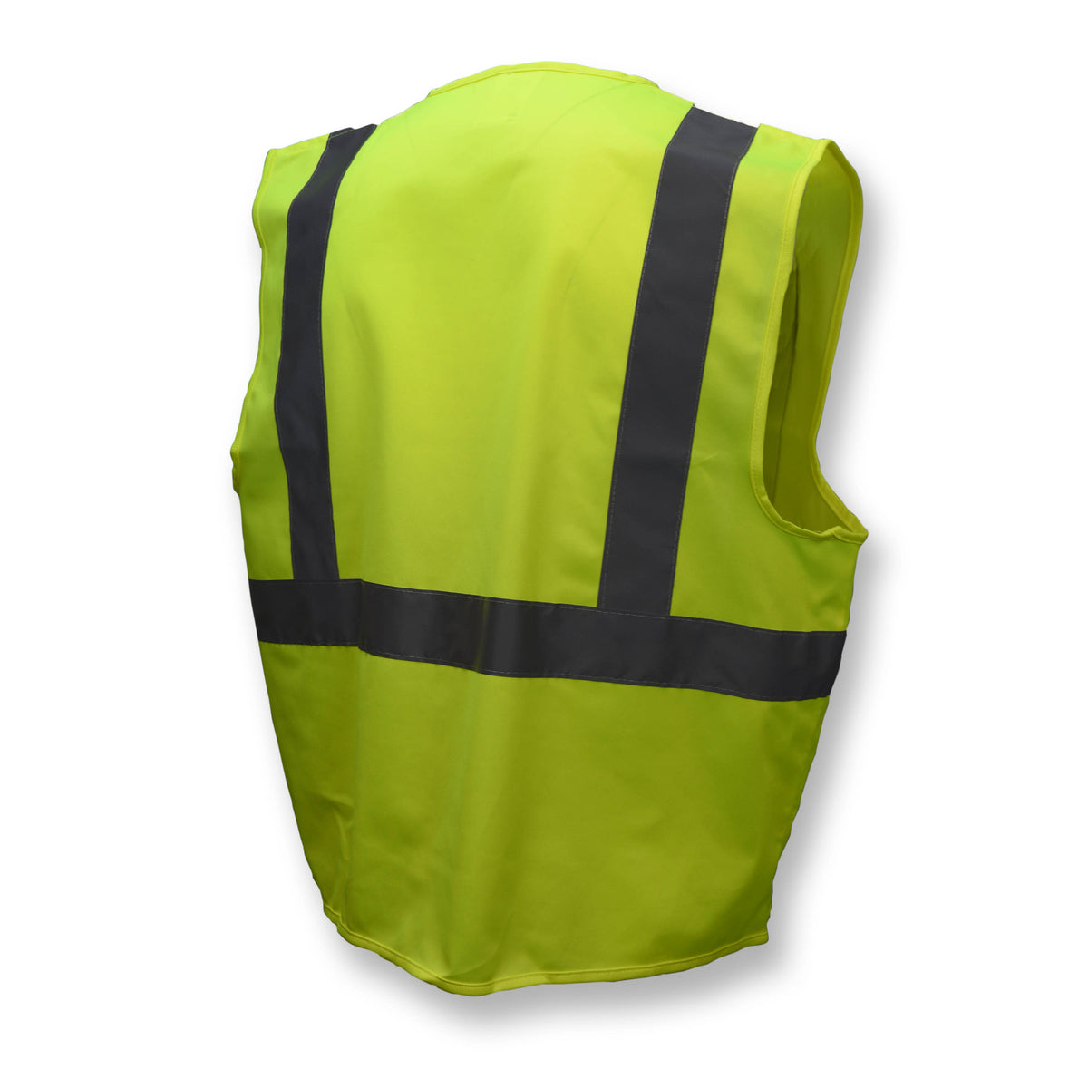 Radians SV2ZGS Class 2 Solid Green Economy Safety Vest - WRYKER Construction Supply