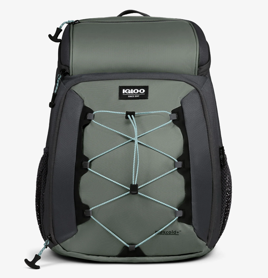 Igloo MAXCOLD 30 Quart Voyager Backpack - Forest Green