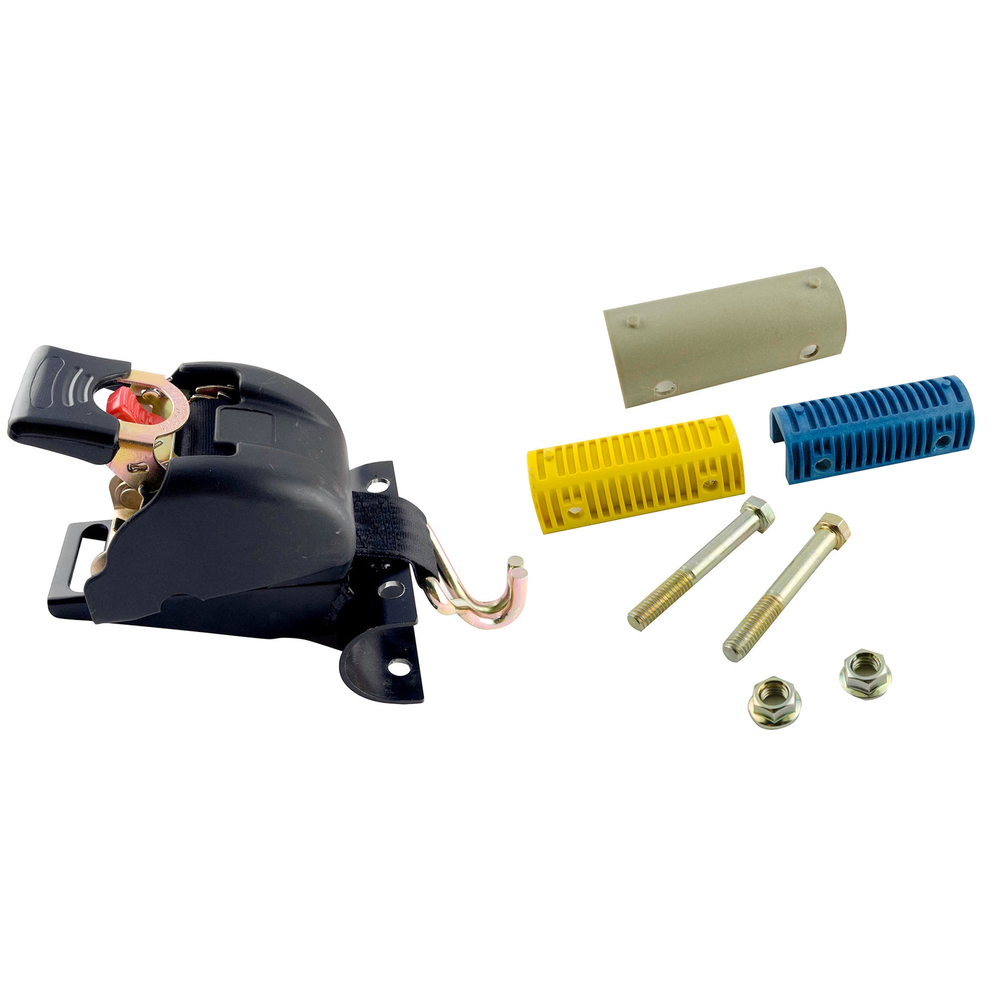 Ratchet Straps Self Retracting 2" X 9' Rack Mounted 3000 lb - WRYKER Construction Supply
