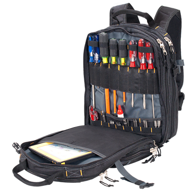 Tool Storage Backpack Molded Base CLC 38 Pocket Work Gear