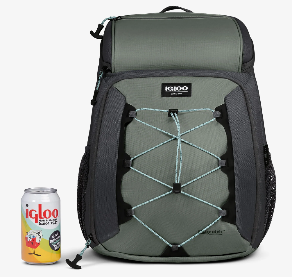 Igloo MAXCOLD 30 Quart Voyager Backpack - Forest Green