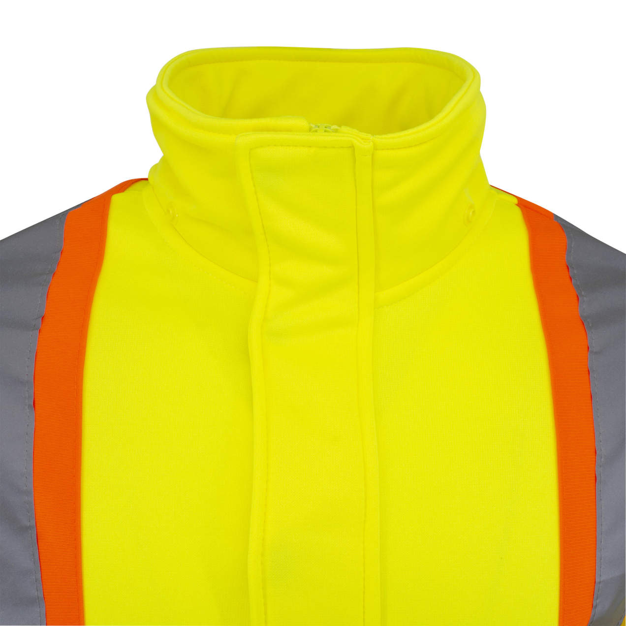 Radians SW01X-2 High Neck Zip Front X-Back Hooded Sweatshirt - WRYKER Construction Supply
